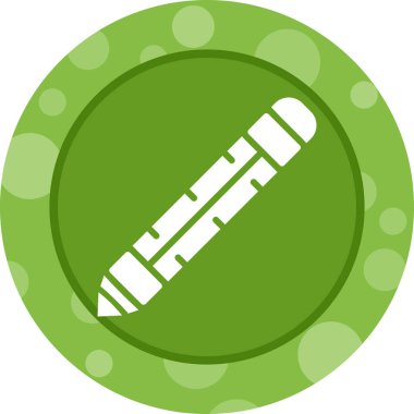 Kalem. Web simgesi basit illüstrasyon 