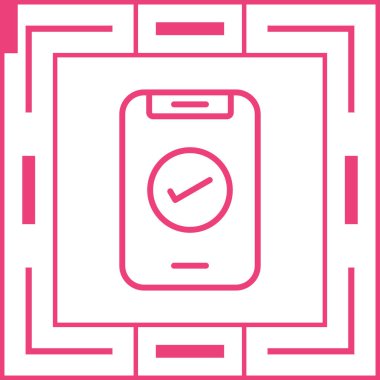 Tamamlanmış görev, işaretleme simgesi, vektör illüstrasyonunu kontrol et