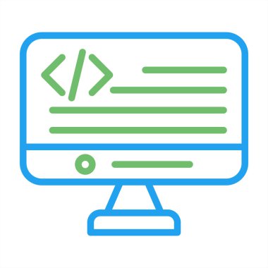 Beyaz Üzerine Programlama Dili Simgesi