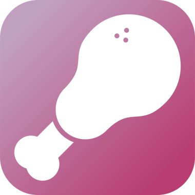 Tavuk ağı simgesi, basit vektör illüstrasyonu