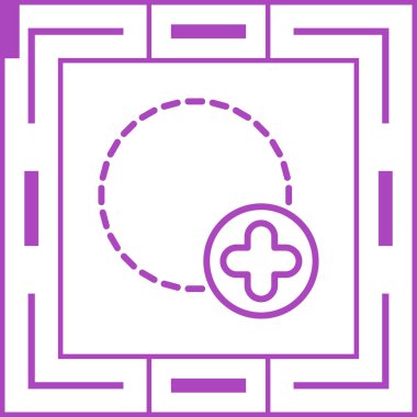 Beyaz Arkaplanda Seçim Simgesi İzole Edildi 