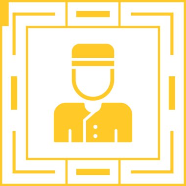 Hasodabaşı. Web simgesi basit illüstrasyon