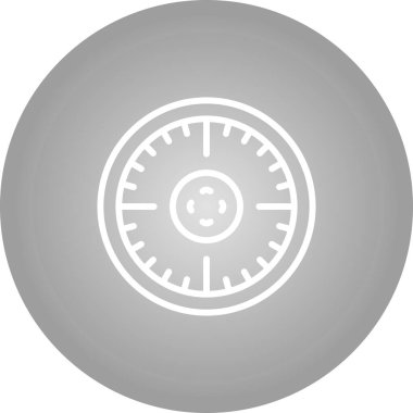 hedef ağ simgesi, vektör illüstrasyonu