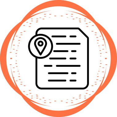 Belge Yertutucu Web simgesi vektör illüstrasyonu Ekle