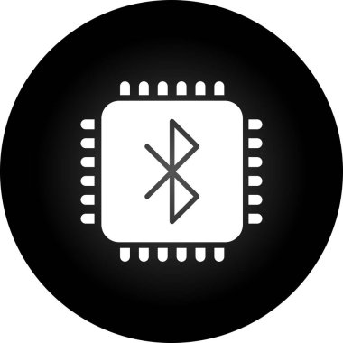 bluetooth web simge vektör çizim
