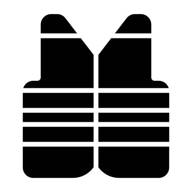  Emanet yelek kutsal kişilerin resmi, vektör çizim