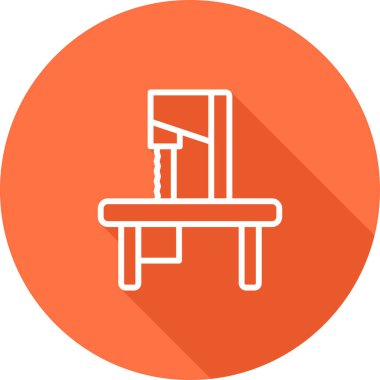 Modern Bant Testere simgesinin vektör çizimi    