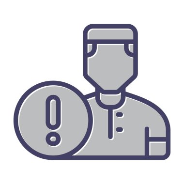 user icon, vector illustration simple design