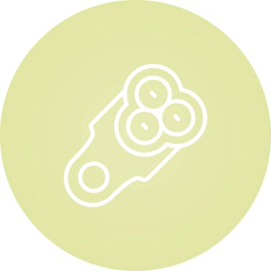 Electric Shaver modern simgesinin vektör çizimi    