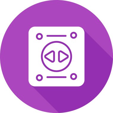 soket simgesi web basit illüstrasyon