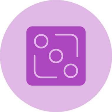 zar simgesinin vektör illüstrasyonu