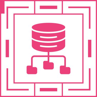 Büyük Veri Analizi vektör resimleme simgesi