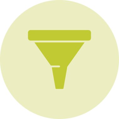 Çöp Posta Filtresi web simgesi, basit vektör illüstrasyonu