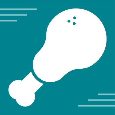 Tavuk ağı simgesi, basit vektör illüstrasyonu