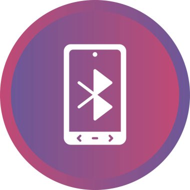 bluetooth web simge vektör çizim