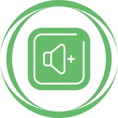 Ses hoparlörü web illüstrasyonu