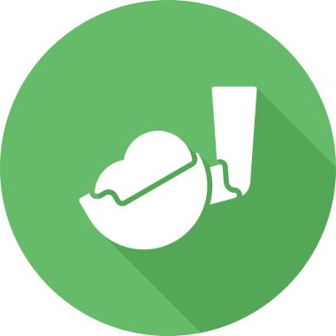 Kazı simgesi vektör illüstrasyonu 