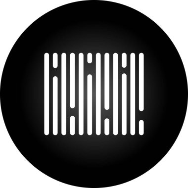 barkod simgesi, web basit illüstrasyon