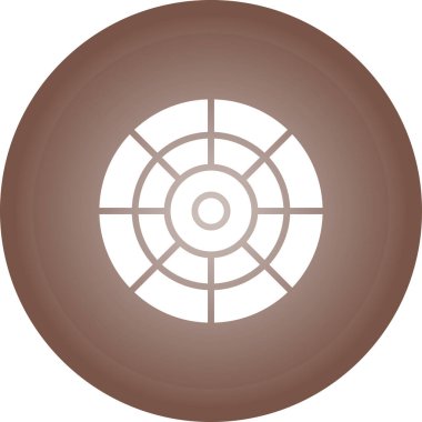 Paleti simgesi, basit vektör çizim