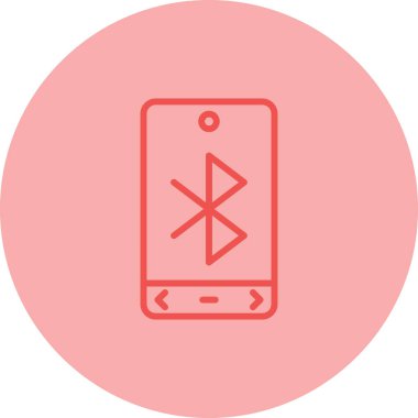 bluetooth web simge vektör çizim