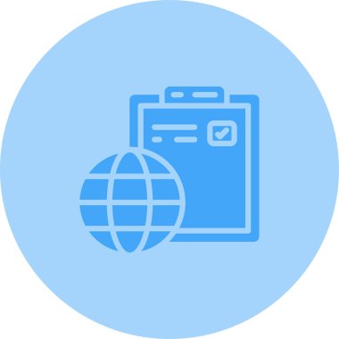 Genel Web simgesi basit tasarımı