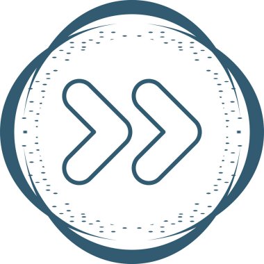 ok simgesi, vektör illüstrasyonu  