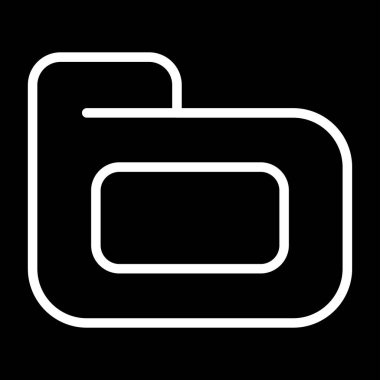 dizin simgesi, vektör illüstrasyonu basit tasarım