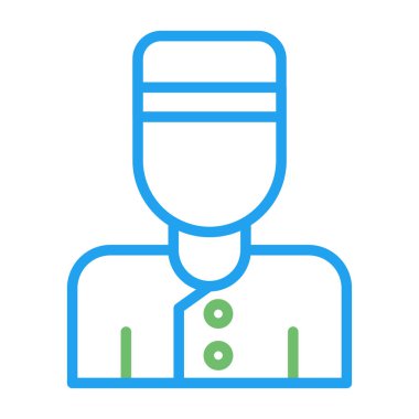 Hasodabaşı. Web simgesi basit illüstrasyon