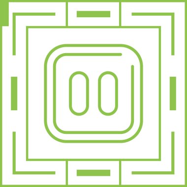 vector illustration of   Pause icon
