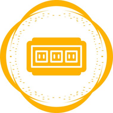 soket simgesi web basit illüstrasyon