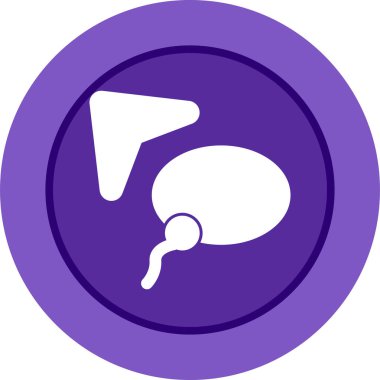 Kement simgesi, vektör illüstrasyonu basit tasarım