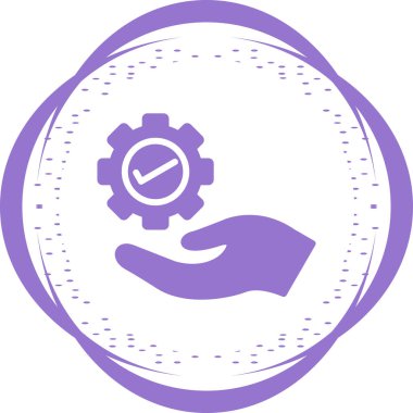  Proje Yönetimi simgesi. Vektör çizim