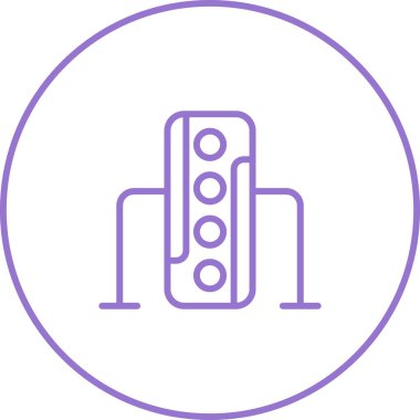 İstemci Sunucu Web simgesi vektör çizimi