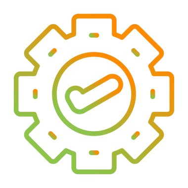 İşaretleme simgesi web basit illüstrasyonunu işaretle 