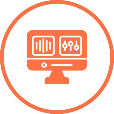 vektör simgesi Ses Düzenleme, illüstrasyon 