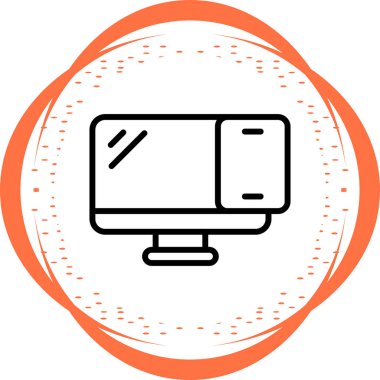 Yanıt Tasarım simgesi, vektör illüstrasyonu basit tasarım