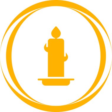 Mum. Web simgesi basit illüstrasyon 