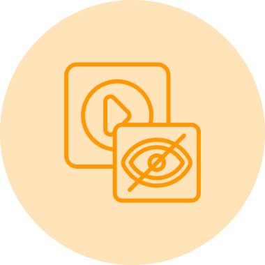 Özel. Web simgesi basit illüstrasyon