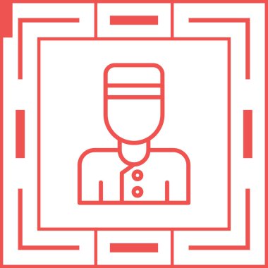 Hasodabaşı. Web simgesi basit illüstrasyon