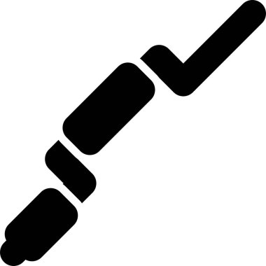 Matkap logosu. Vektör illüstrasyonu