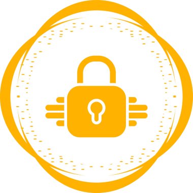 Ağ Erişim Kontrol Web simgesi vektör çizimi