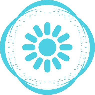 Simge yükleme vektör illüstrasyonu