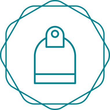 Hoe web simgesinin vektör illüstrasyonu