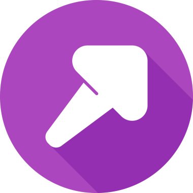 ok simgesi, vektör illüstrasyonu  