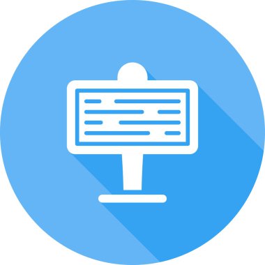 Web simgesi vektör illüstrasyonunu imzala