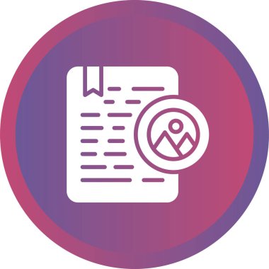 Belge Küçük Resim Web vektör çizimi