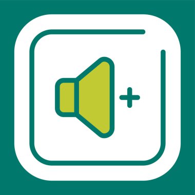 Ses hoparlörü web illüstrasyonu