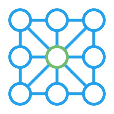  Birlik Kuralları web simgesi. vektör.