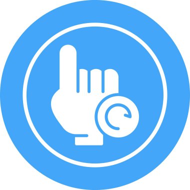 Yeniden yükleme simgesinin vektör çizimi 