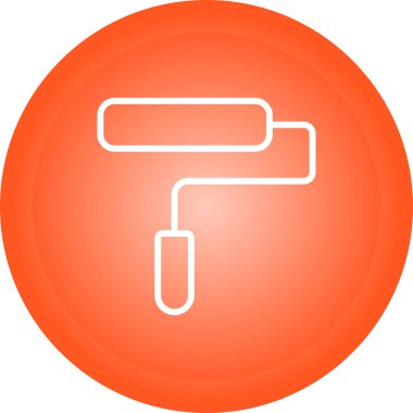 Roller simgesinin vektör illüstrasyonu